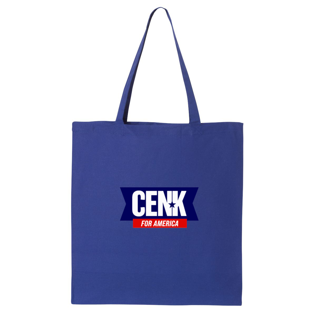 Cenk For America Royal BLUE Tote Bag